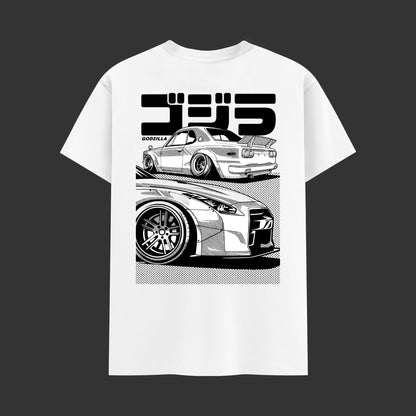 Godzilla GTR Skyline | Premium Unisex Streetwear Tee