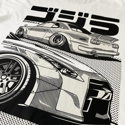 Godzilla GTR Skyline | Premium Unisex Streetwear Tee
