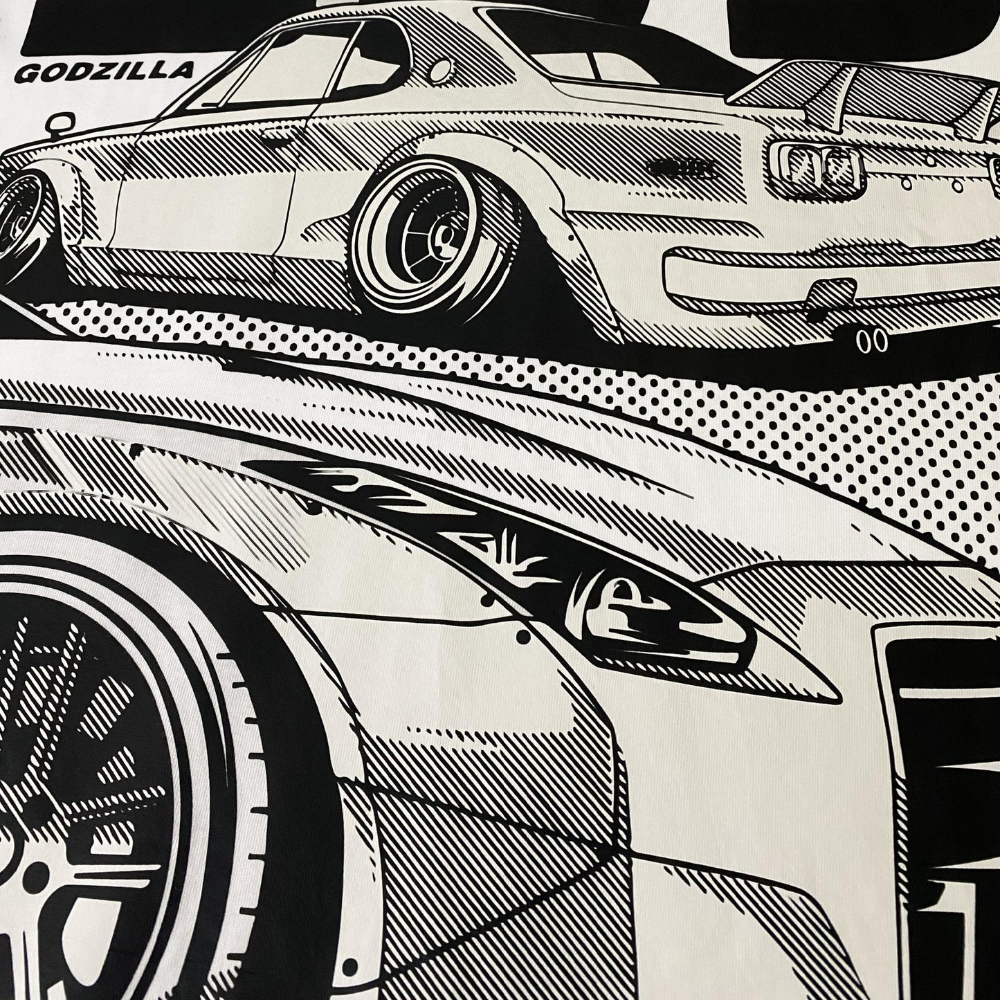 Godzilla GTR Skyline | Premium Unisex Streetwear Tee