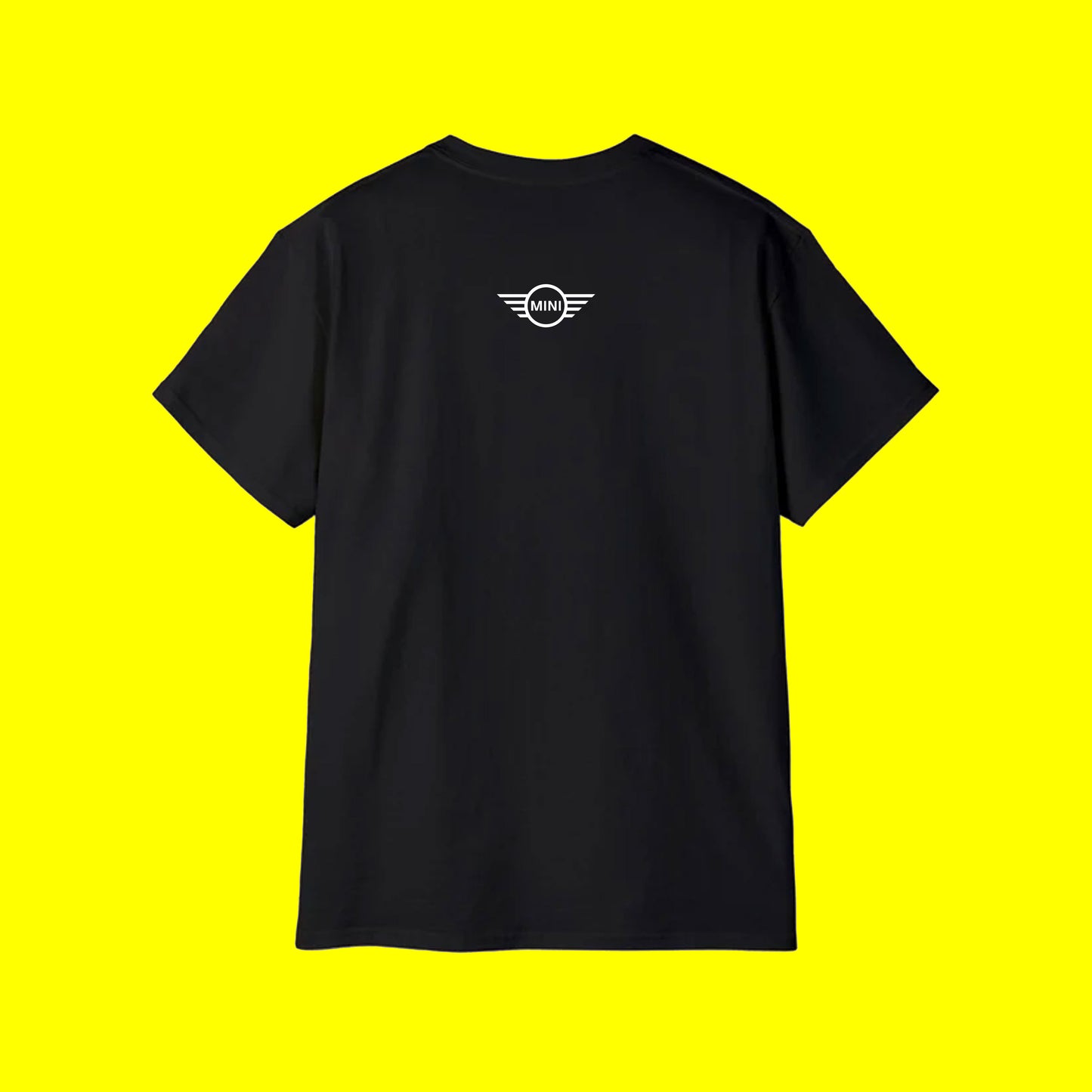 Yellow Mini Cooper Grid | Premium Unisex Streetwear Tee