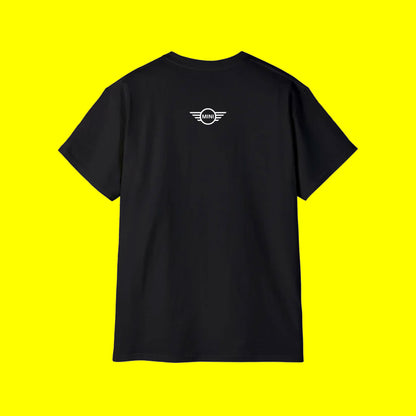 Yellow Mini Cooper Grid | Premium Unisex Streetwear Tee